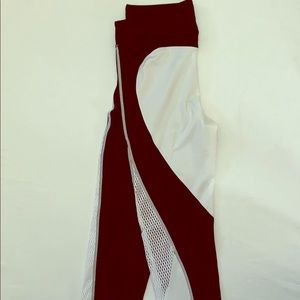 Black and white leggings